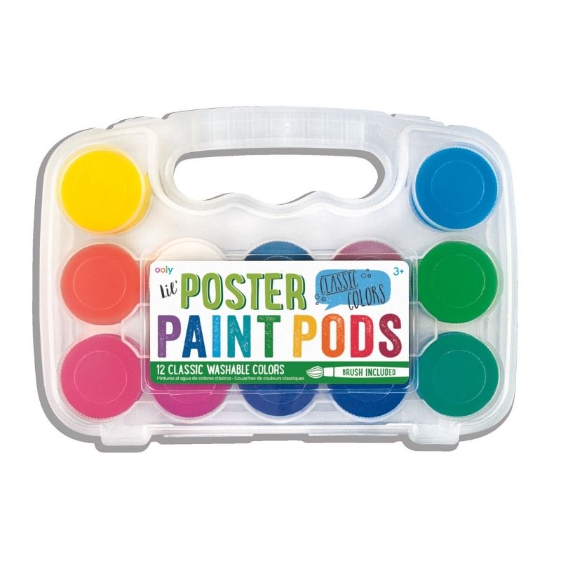Ooly Lil Poster Paint Pods - Classic